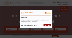 Desktop Screenshot of besteljewijn.nl